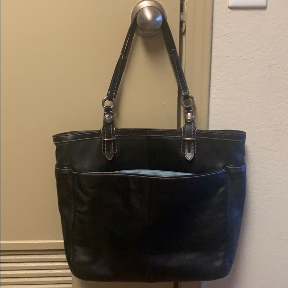 Leather Coach Purse - Picture 2 of 5